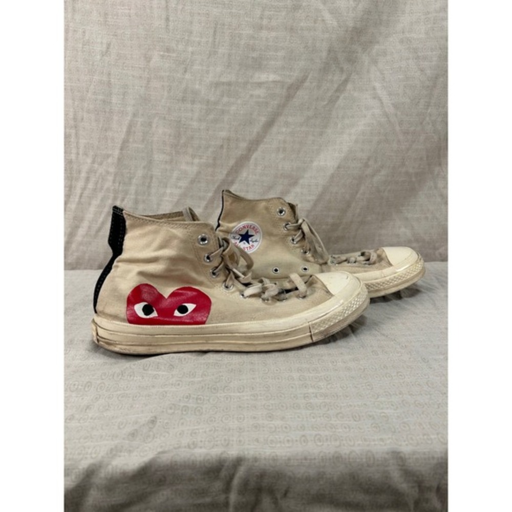 Converse x Comme des Garcons PLAY Chuck Taylor Red Heart ‎ Mens 9 #2037